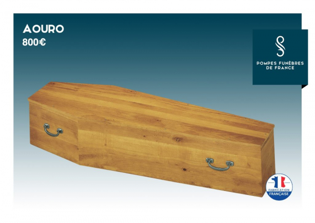 Cercueil inhumation Aouro