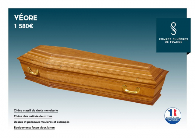 Cercueil inhumation VEORE